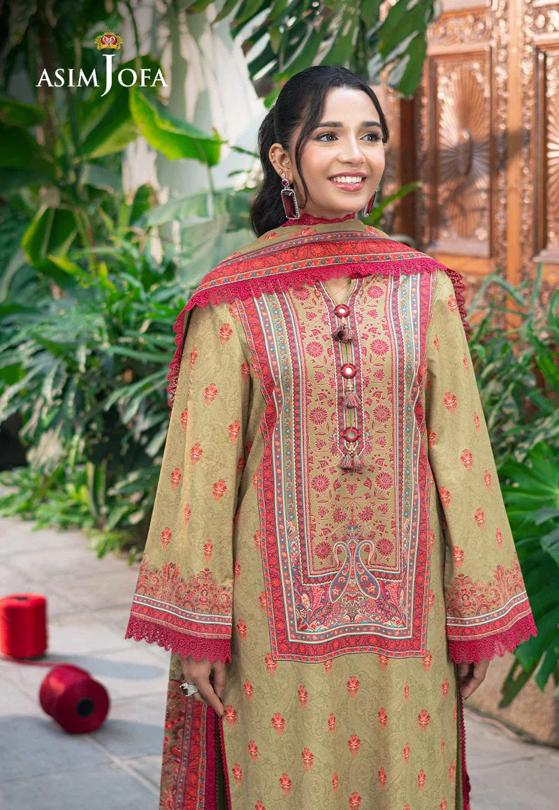 Asim Jofa | Prints Drop 2 | AJUUB-28 - Rang-e-Khaas