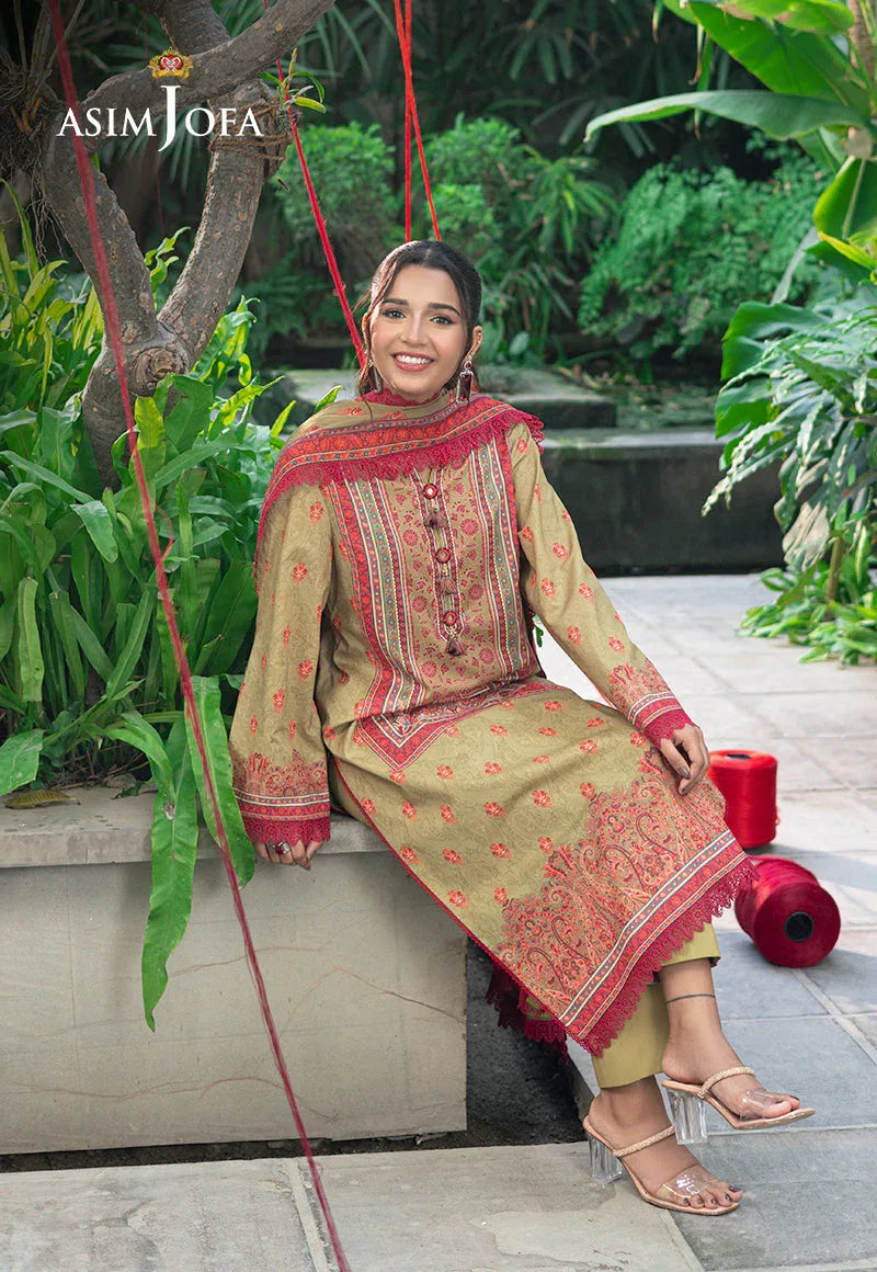 Asim Jofa | Prints Drop 2 | AJUUB-28 - Rang-e-Khaas
