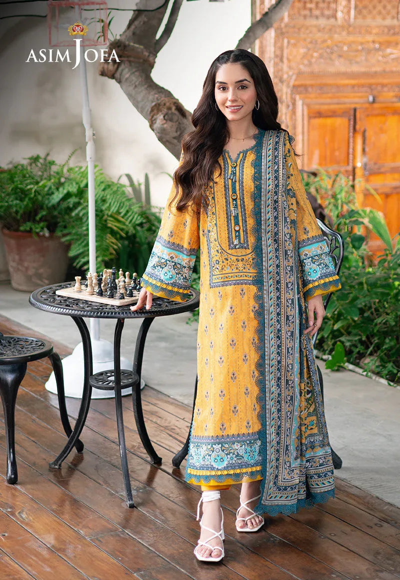 Asim Jofa | Prints Drop 2 | AJUUB-23 - Rang-e-Khaas