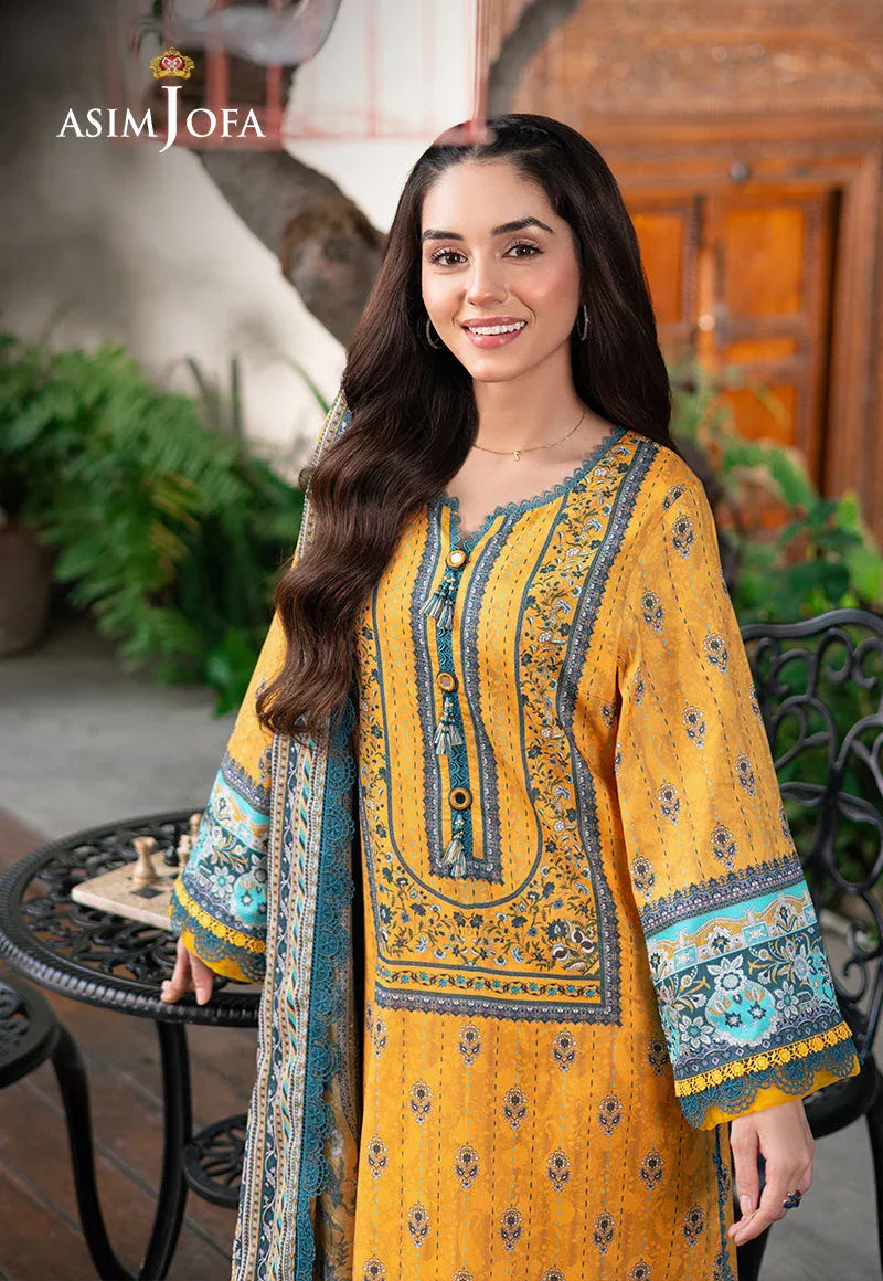 Asim Jofa | Prints Drop 2 | AJUUB-23 - Rang-e-Khaas