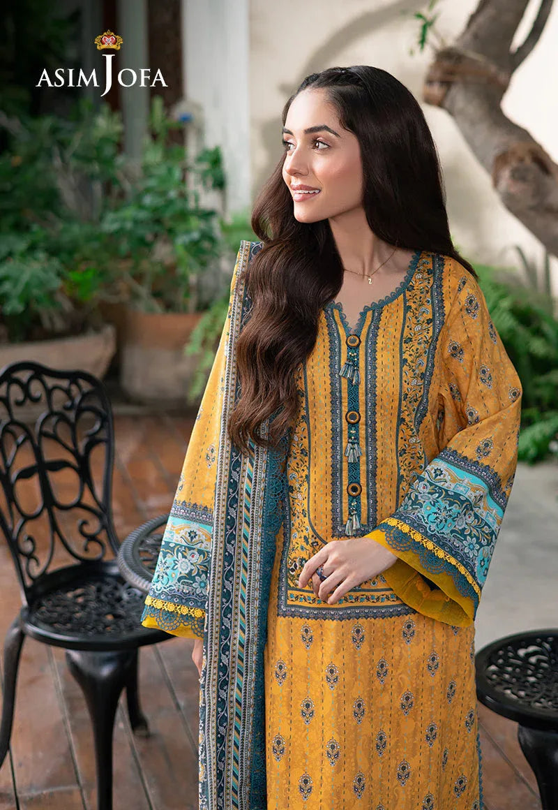 Asim Jofa | Prints Drop 2 | AJUUB-23 - Rang-e-Khaas