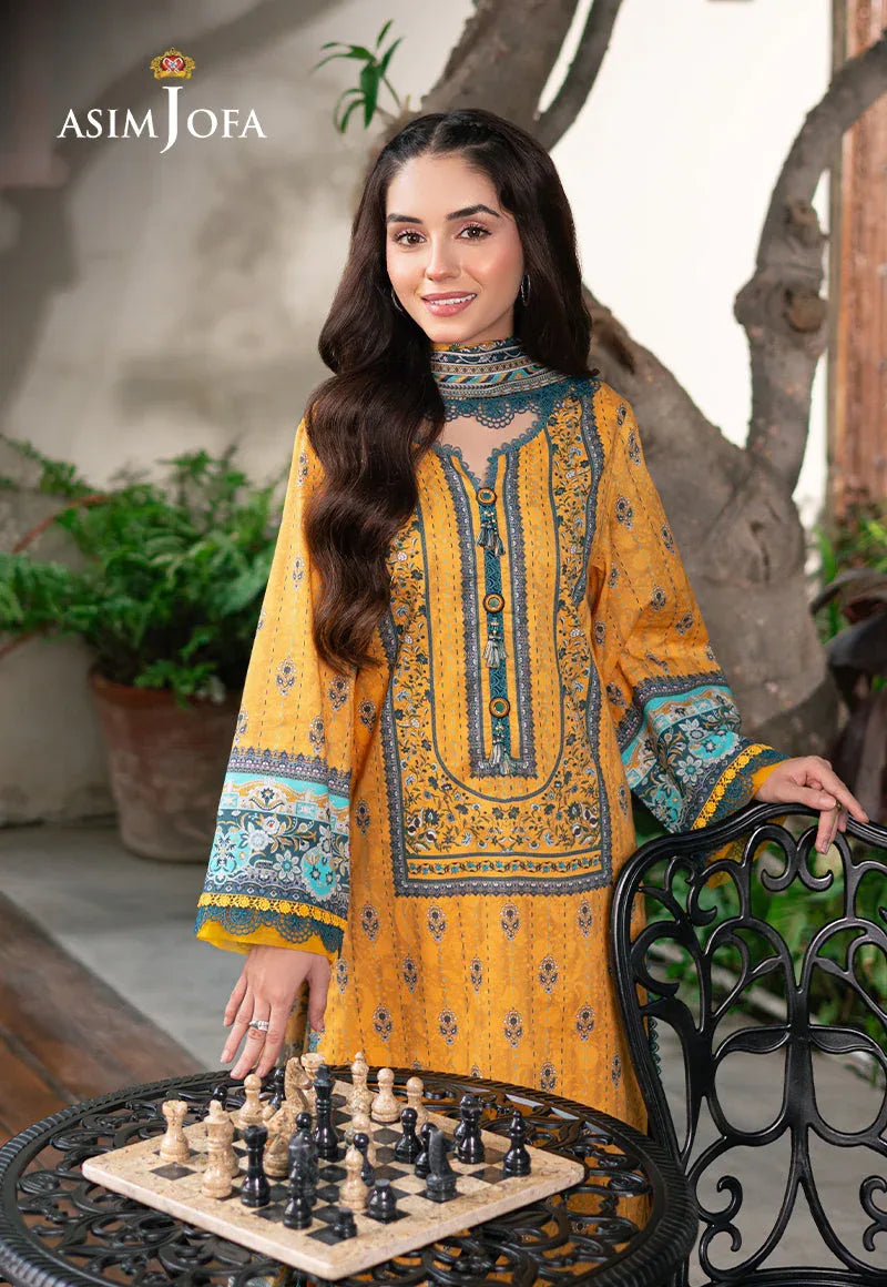 Asim Jofa | Prints Drop 2 | AJUUB-23 - Rang-e-Khaas
