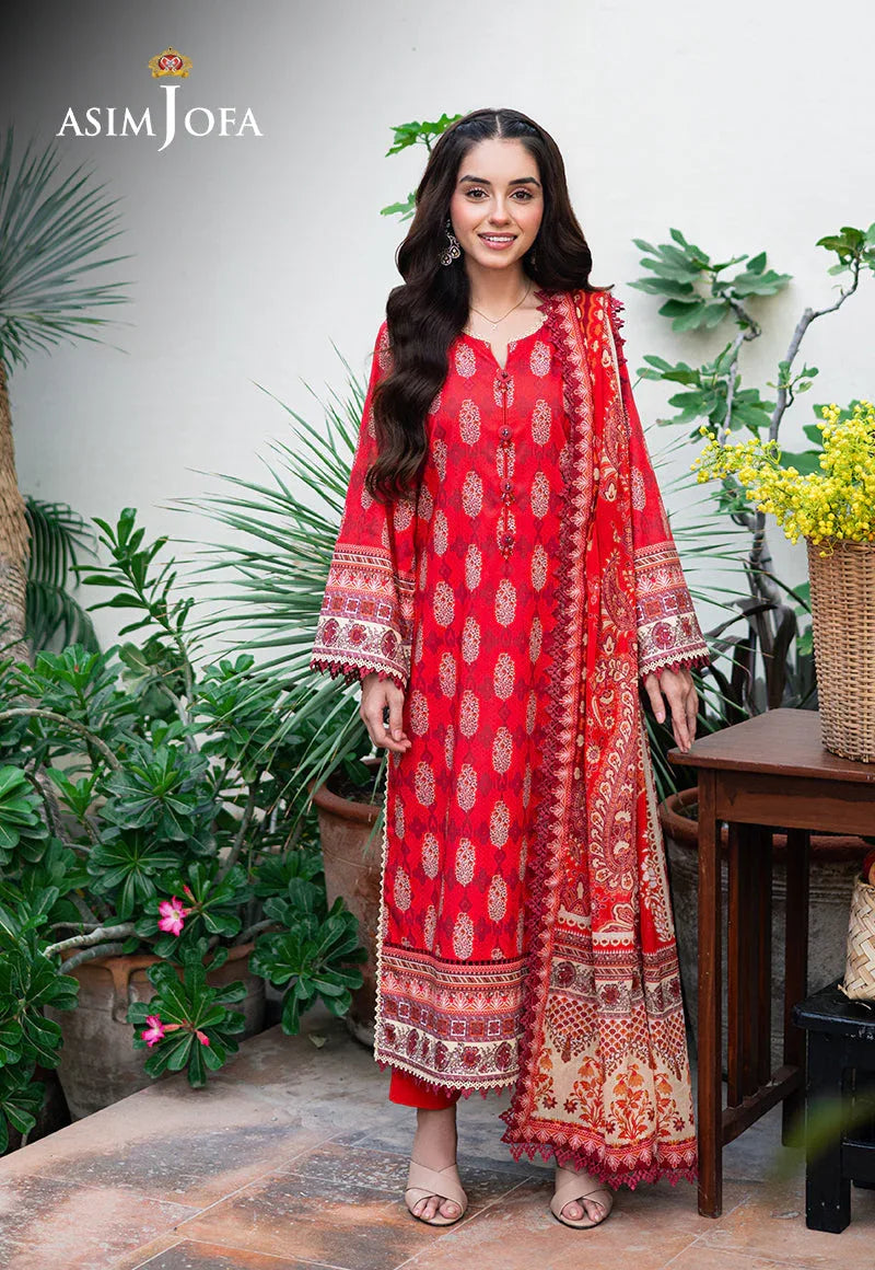 Asim Jofa | Prints Drop 2 |  AJUUB-35 - Rang-e-Khaas