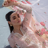 Crimson | Lawn 2024 | Forget Me Not - Sorbet Pink