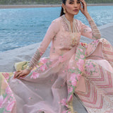 Crimson | Lawn 2024 | Forget Me Not - Sorbet Pink