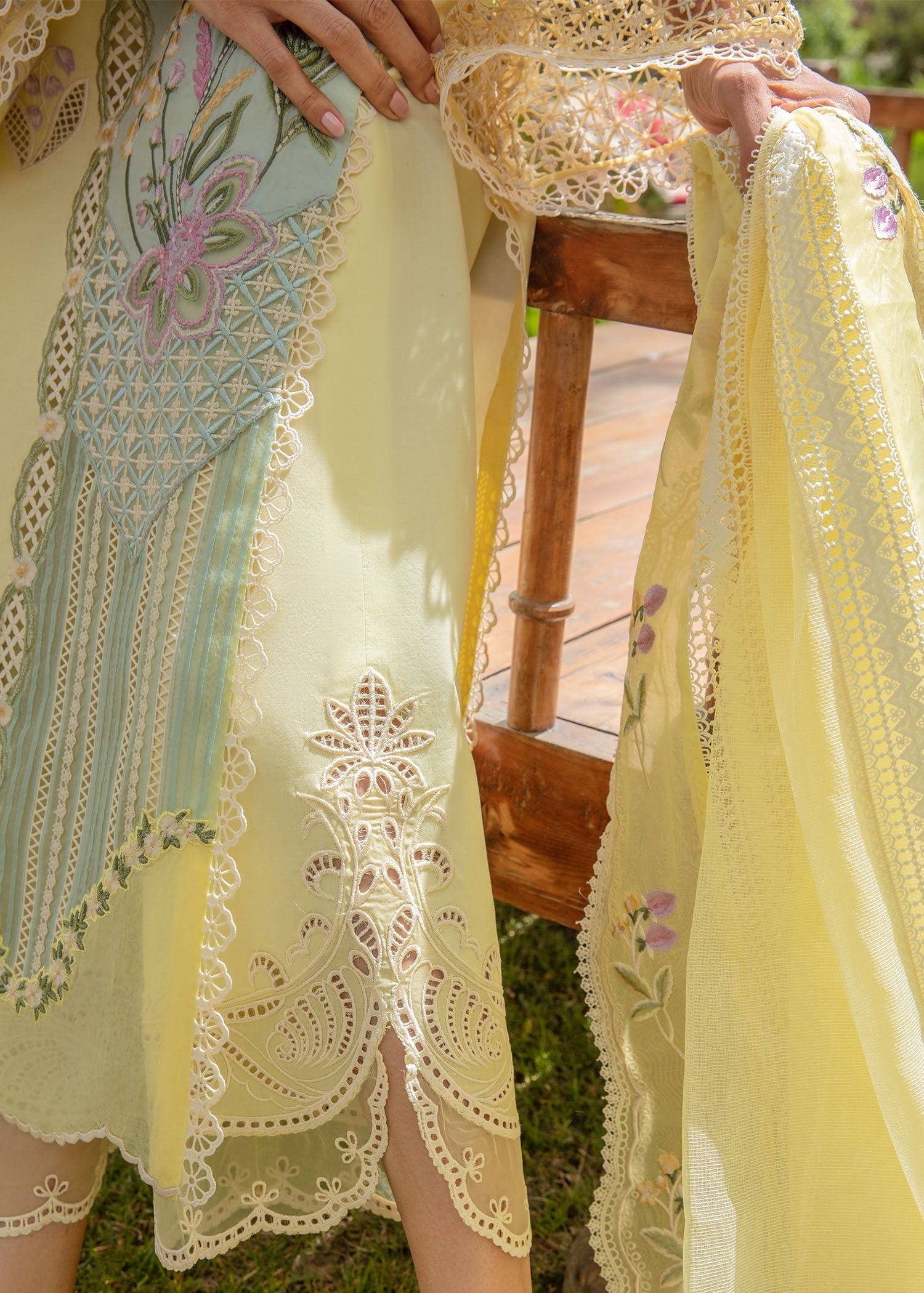 Crimson | Lawn 2024 | Sun Kissed - Lemon