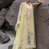 Crimson | Lawn 2024 | Believe In Her - Topaz Yellow