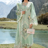 Crimson | Lawn 2024 | A French Brunch - Sage