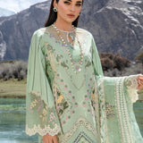 Crimson | Lawn 2024 | A French Brunch - Sage