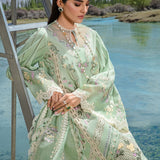 Crimson | Lawn 2024 | A French Brunch - Sage