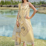 Crimson | Lawn 2024 | A French Brunch - Sunflower Yellow