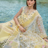 Crimson | Lawn 2024 | A French Brunch - Sunflower Yellow