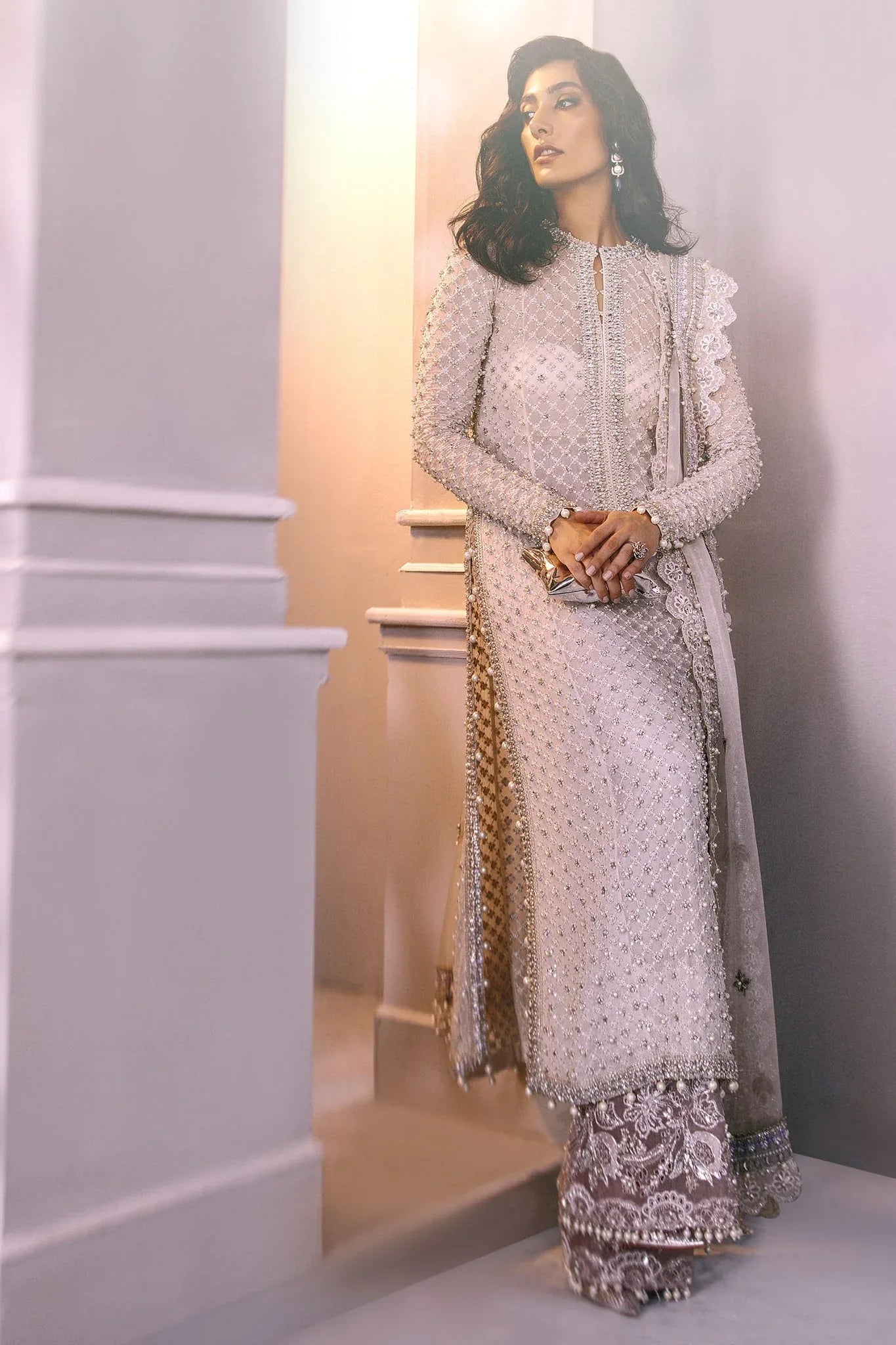 Elan | Demi Couture Onirique | PERLE DÉLICATE  (EP-20181) - Rang-e-Khaas