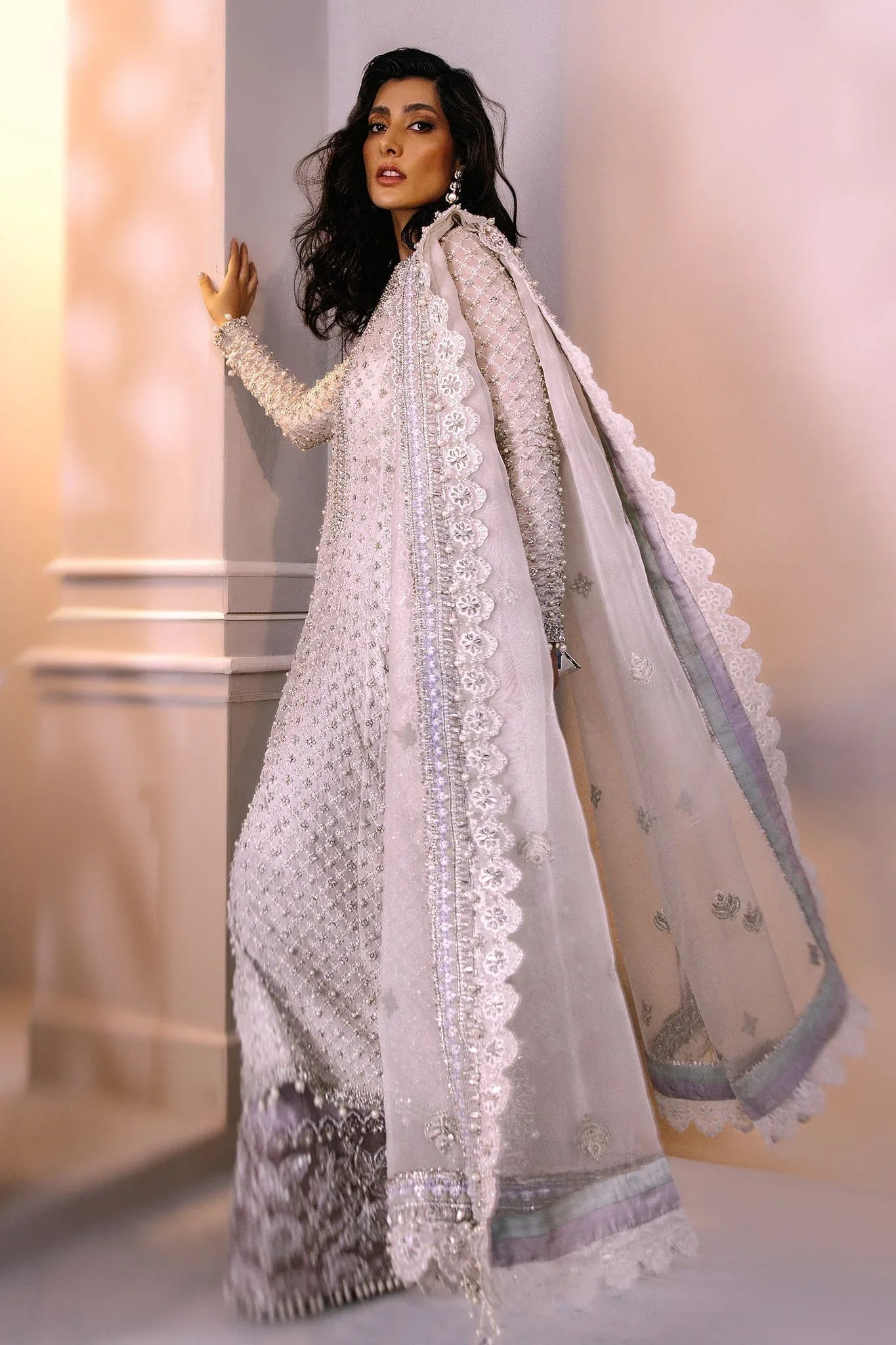 Elan | Demi Couture Onirique | PERLE DÉLICATE  (EP-20181) - Rang-e-Khaas
