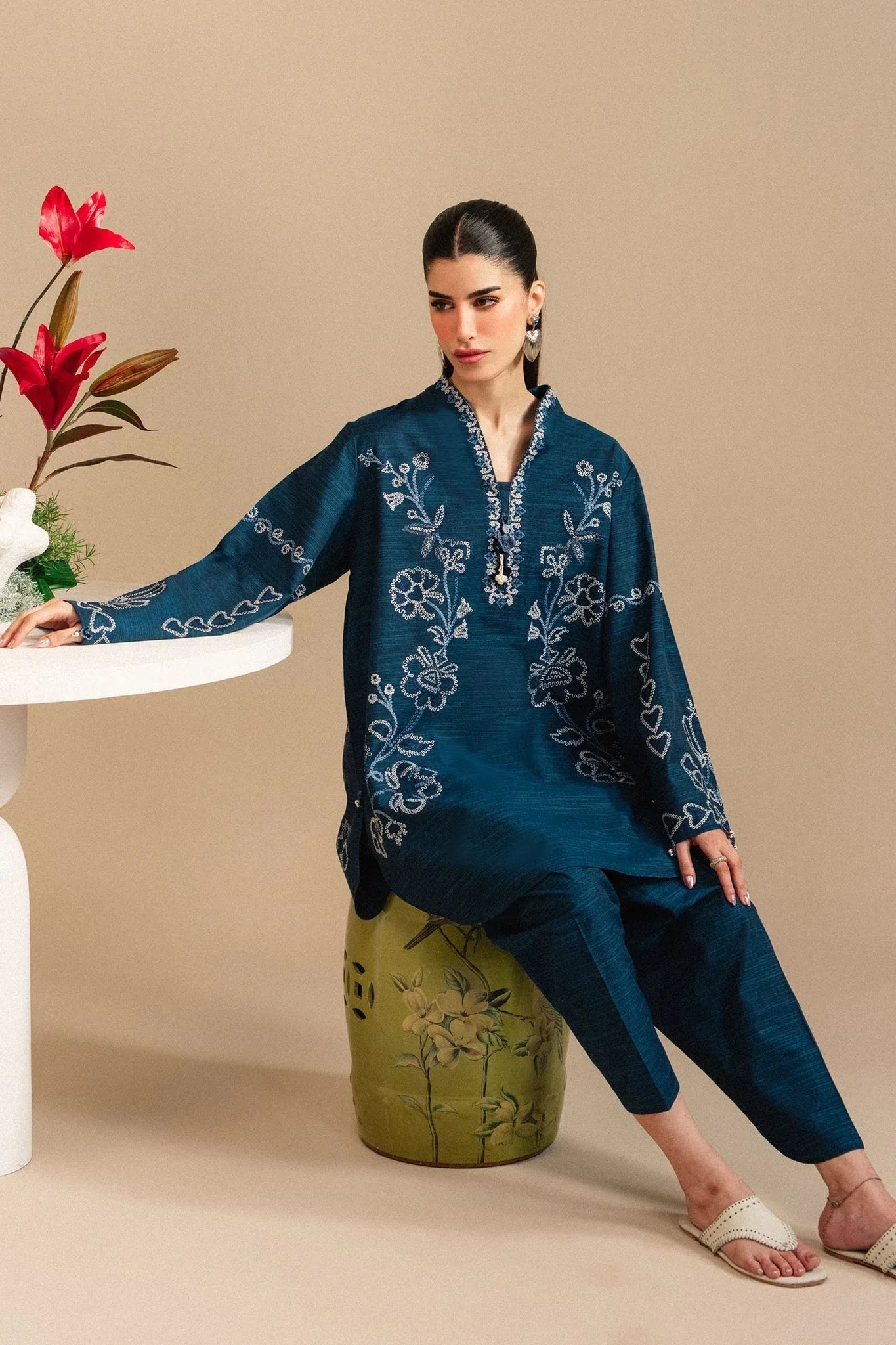 Elan | Winter Basics 25 | NEER (ERW-21571) - Rang-e-Khaas