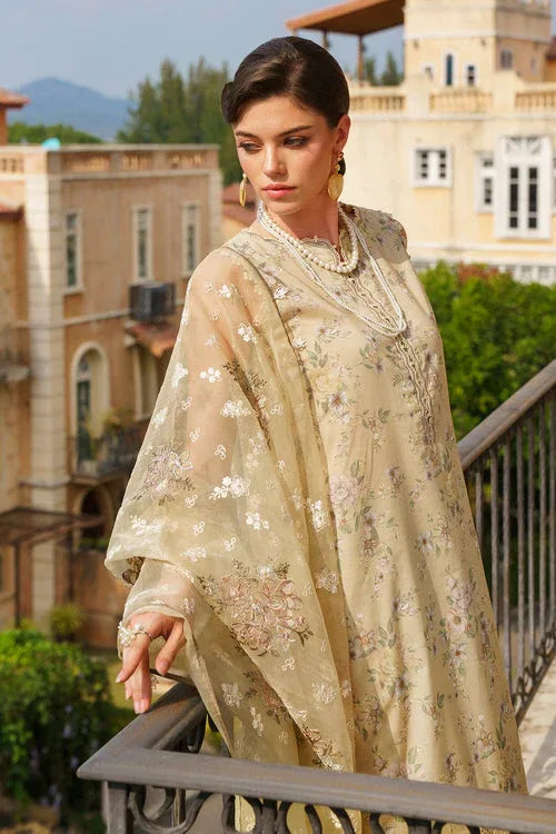 Baroque | Luxury Pret 24 | LAWN UF-584 - Rang-e-Khaas