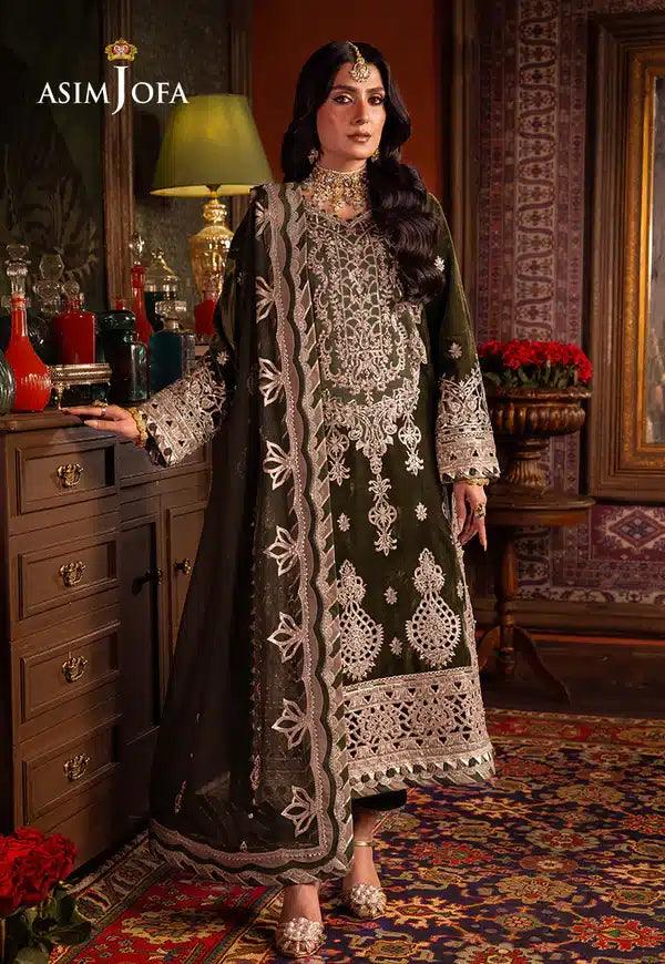 Asim Jofa | Makhmal Wedding Velvet 23 | AJMM-05 - Rang-e-Khaas
