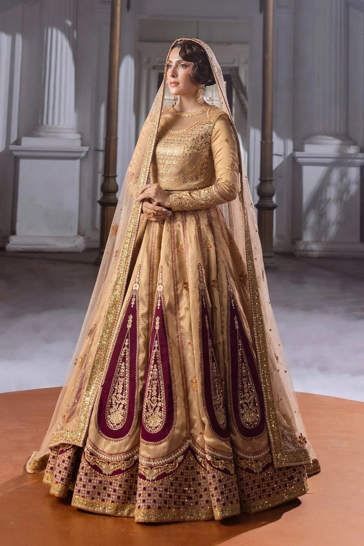 Erum Khan | Jahan Wedding 25 | Plum Spark - Rang-e-Khaas