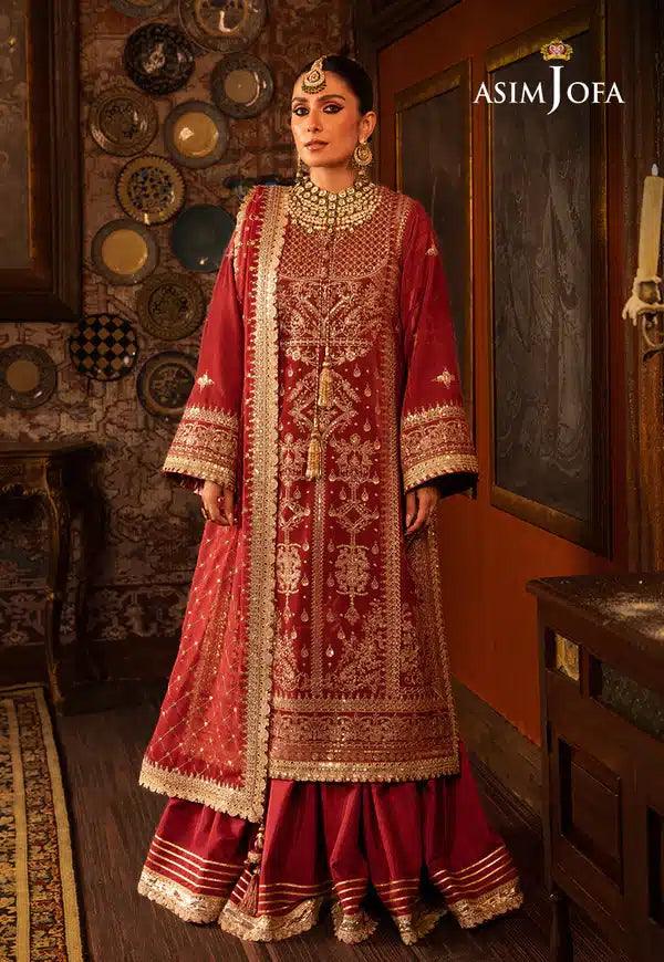 Asim Jofa | Makhmal Wedding Velvet 23 | AJMM-10 - Rang-e-Khaas