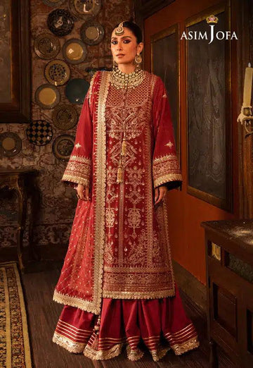 Asim Jofa | Makhmal Wedding Velvet 23 | AJMM-10 - Rang-e-Khaas