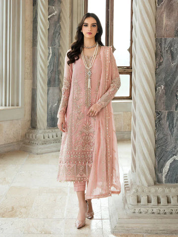 Gulaal | Embroidered Chiffon 23 | ISABELLA 01 - Rang-e-Khaas