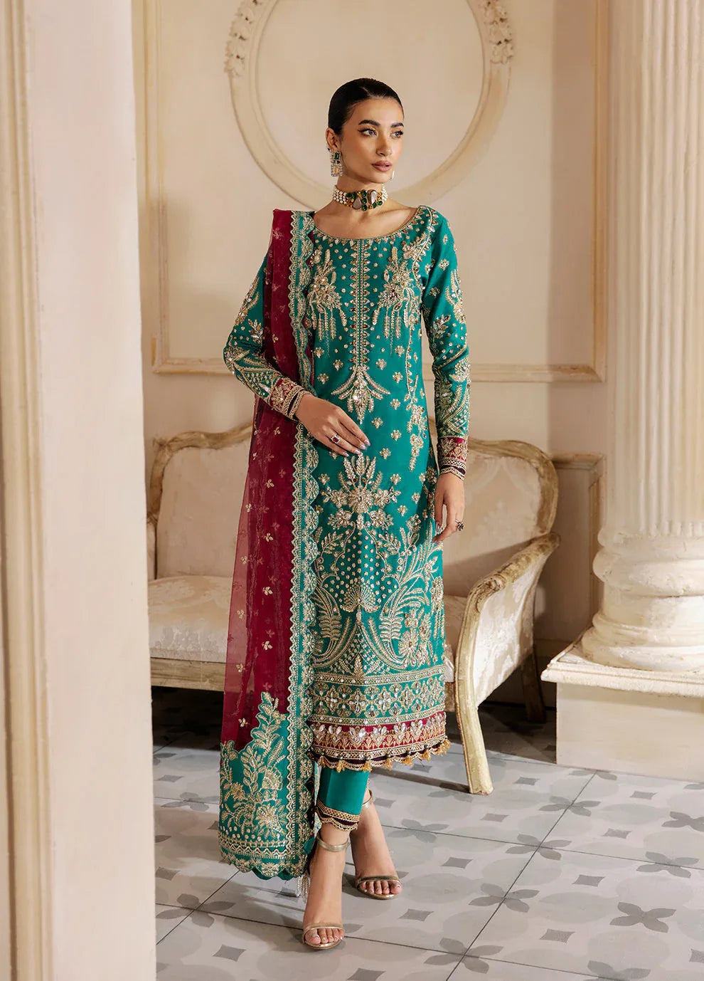 Gulaal | Wedding Formals | Amirah GL-WS-23V1-40 - Rang-e-Khaas