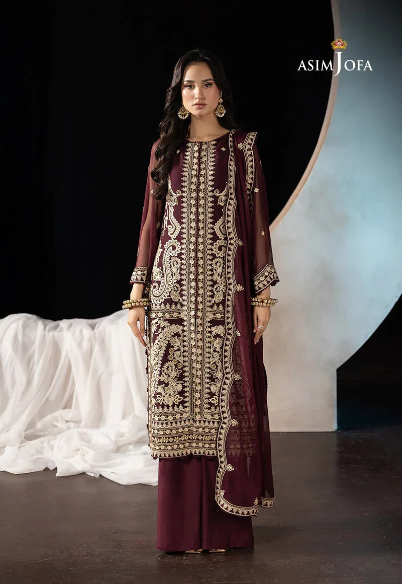 Asim Jofa | Festive Collection 25 | AJLLF-19 - Rang-e-Khaas