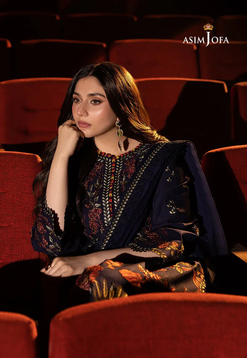 Asim Jofa | Festive Collection 25 | AJLLF-12 - Rang-e-Khaas