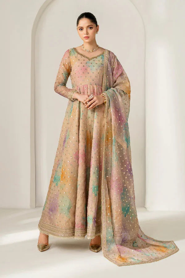 Baroque | Luxury Pret 25 | EMBROIDERED COTTON PATTI PR-1138 - Rang-e-Khaas