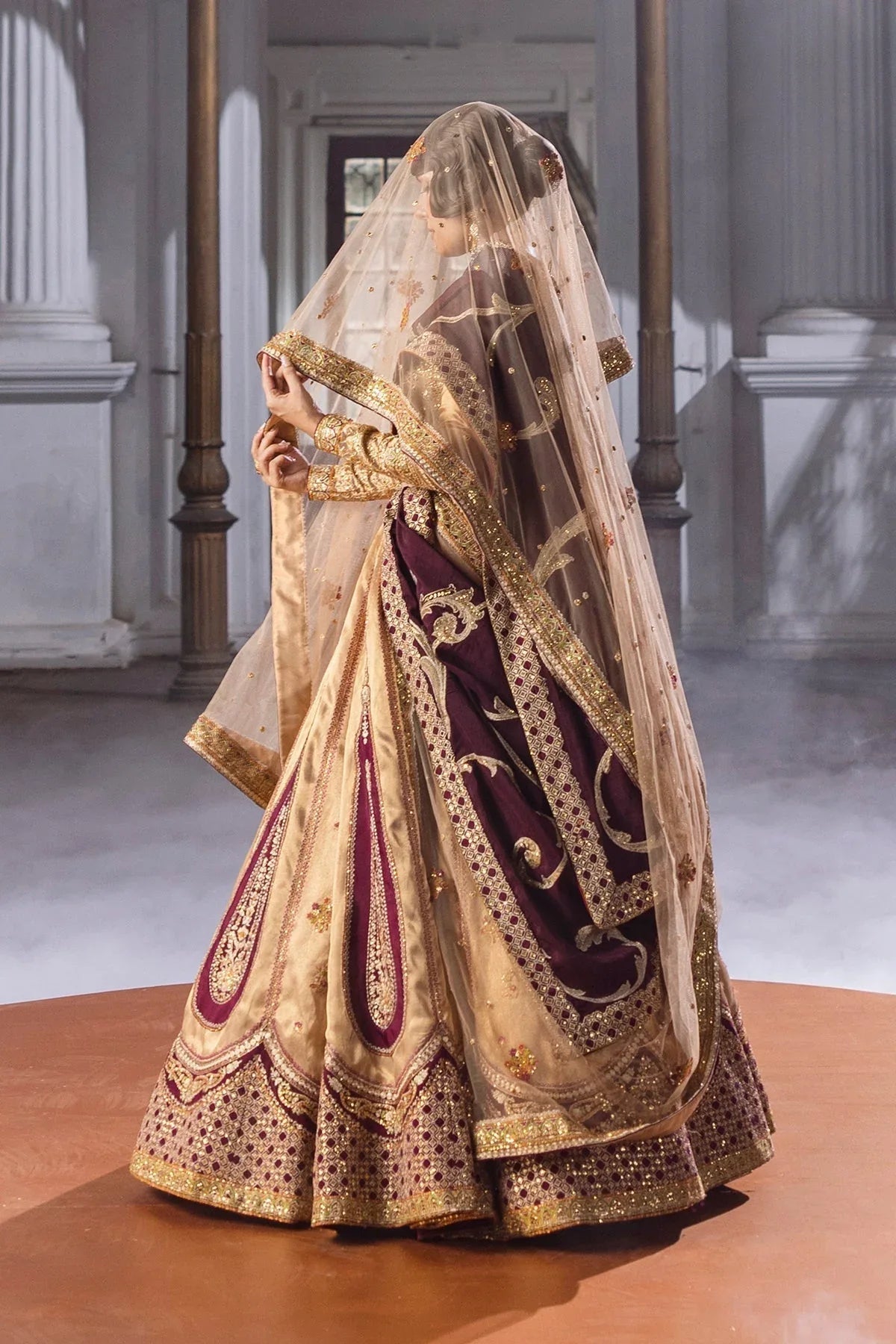 Erum Khan | Jahan Wedding 25 | Plum Spark - Rang-e-Khaas