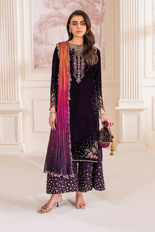 Baroque | Velvet 25 | UF-748 - Rang-e-Khaas