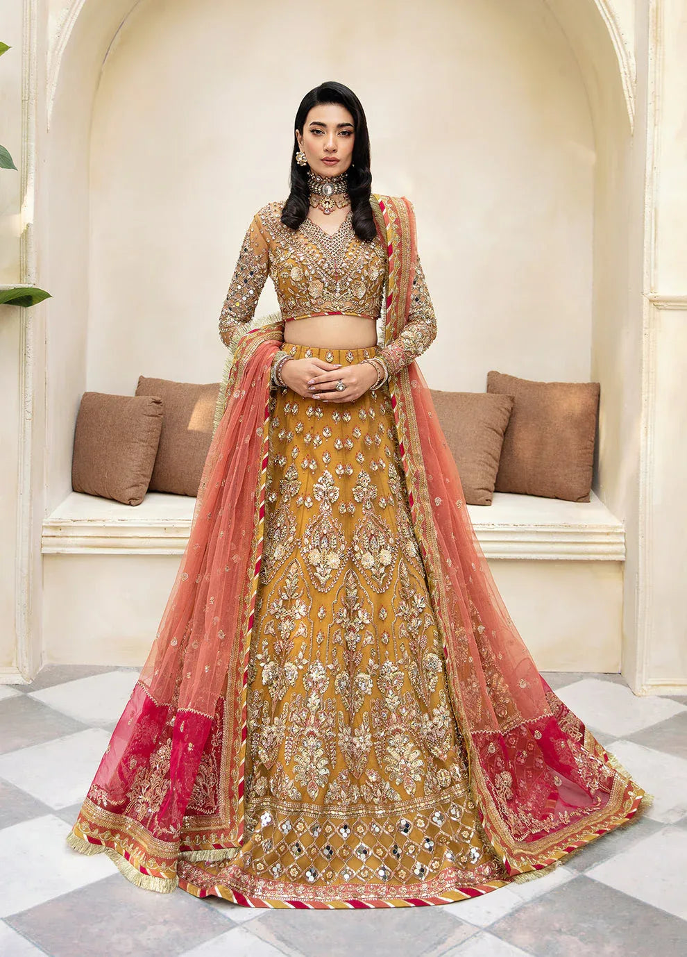 Gulaal | Wedding Formals | Miraas GL-WS-23V1-35 - Rang-e-Khaas