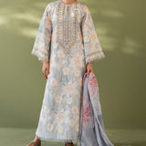 Baroque | Eid Printique | EMBROIDERED PRINTED LAWN UF-4166