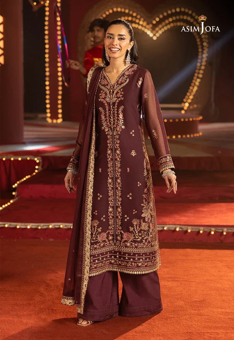 Asim Jofa | Festive Collection 25 | AJLLF-04 - Rang-e-Khaas
