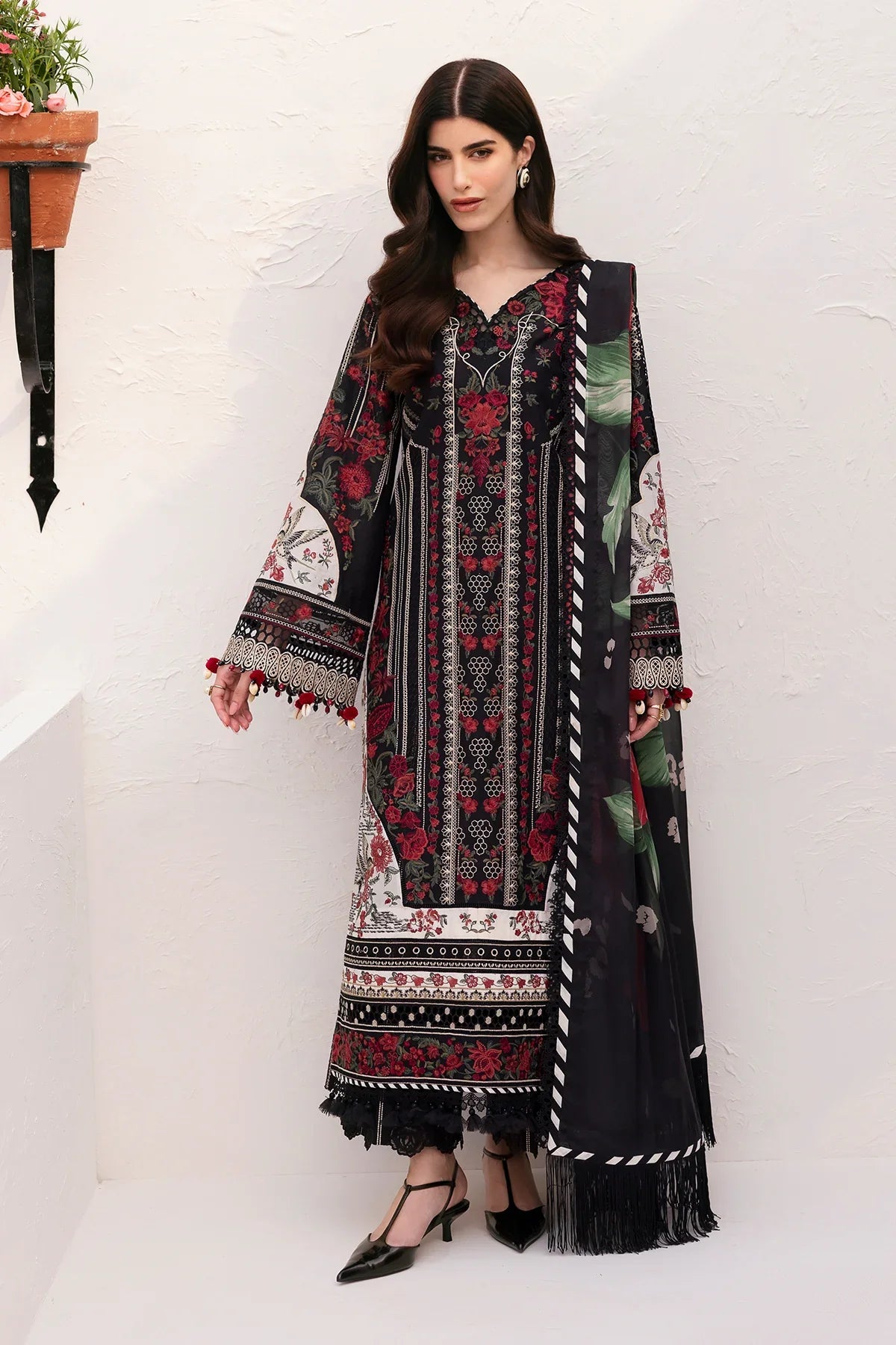 Baroque | Eid Lawn | EMBROIDERED LAWN EL-D01