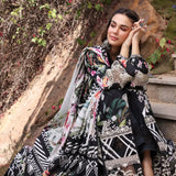 Elaf Premium | Prints Chikankari 24 | 02A NOIREE