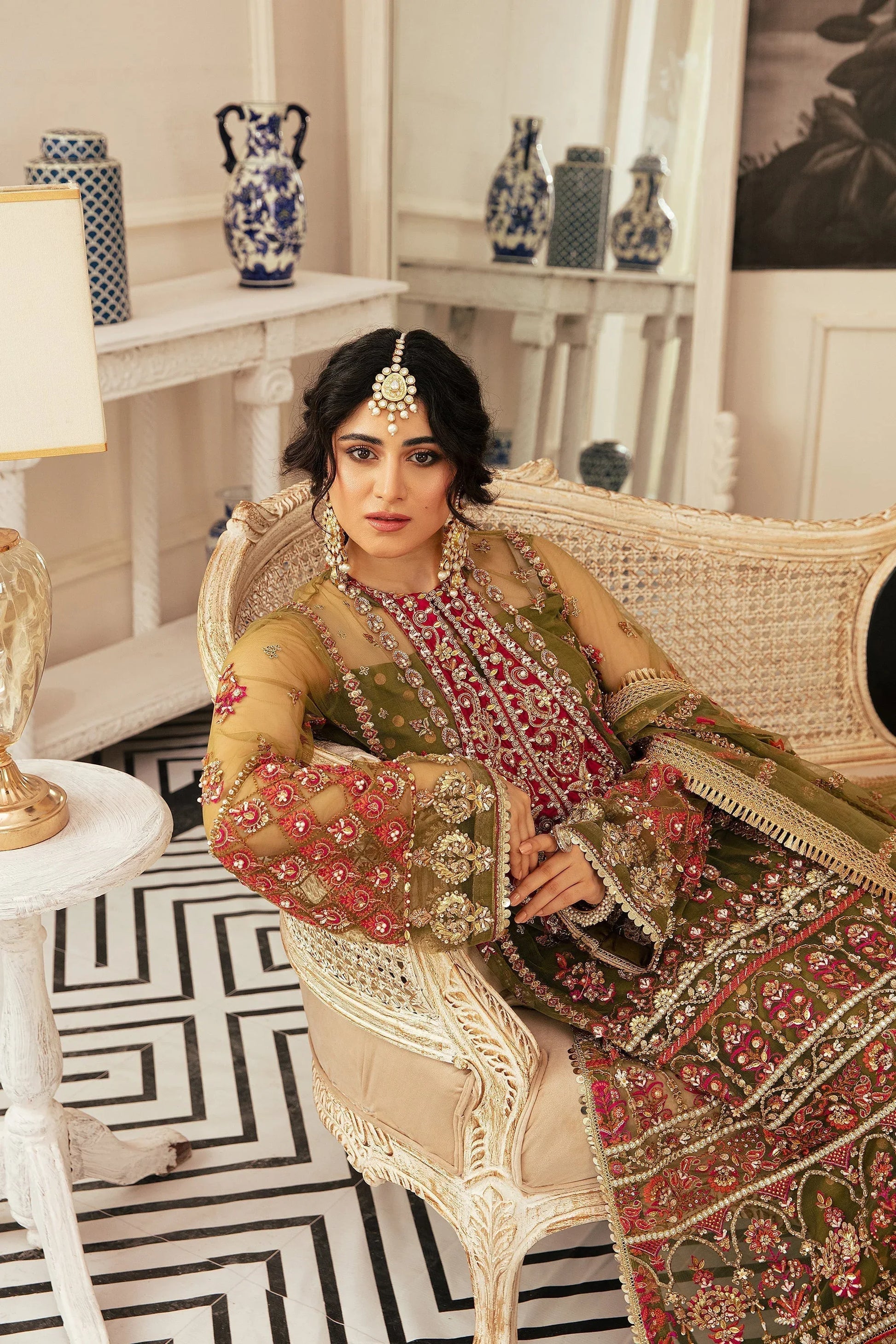 Ezra | Wedding Collection | Naaz - Rang-e-Khaas