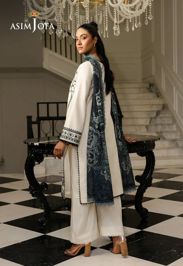 Asim Jofa | Summer Rhapsody |  AJMCH-02 EMBROIDERED CAMBRIC - Rang-e-Khaas