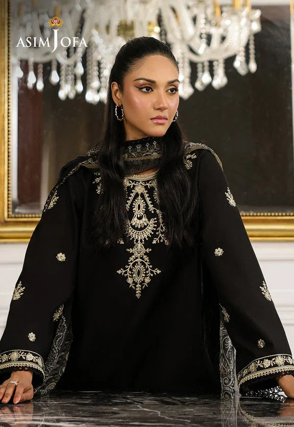 Asim Jofa | Summer Rhapsody | AJMCH-09 EMBROIDERED CAMBRIC - Rang-e-Khaas