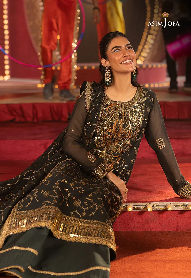 Asim Jofa | Festive Collection 25 | AJLLF-02 - Rang-e-Khaas