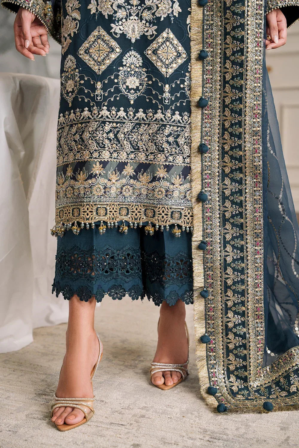 Baroque | Chantelle Embroidered Collection | CH12-01 - Rang-e-Khaas