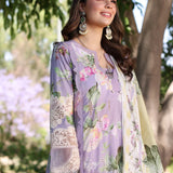Elaf Premium | Prints Chikankari 24 | 03A LILAC L’AMOUR