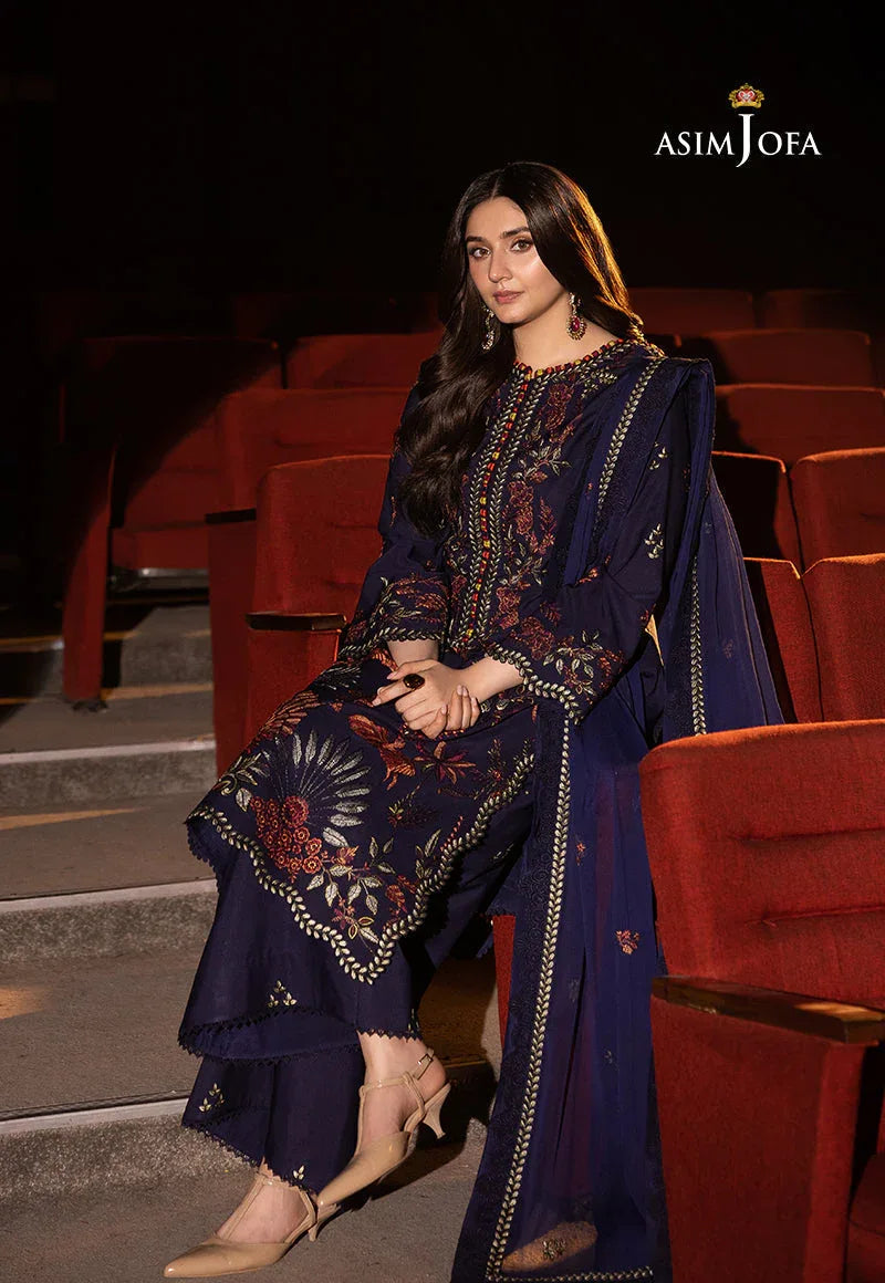 Asim Jofa | Festive Collection 25 | AJLLF-12 - Rang-e-Khaas
