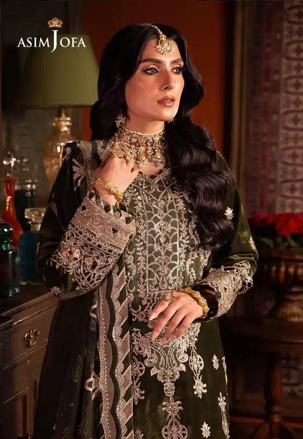 Asim Jofa | Makhmal Wedding Velvet 23 | AJMM-05 - Rang-e-Khaas