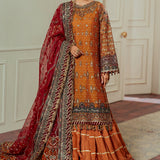 BAROQUE__EMBROIDERED NET CH13-01 STITCHED