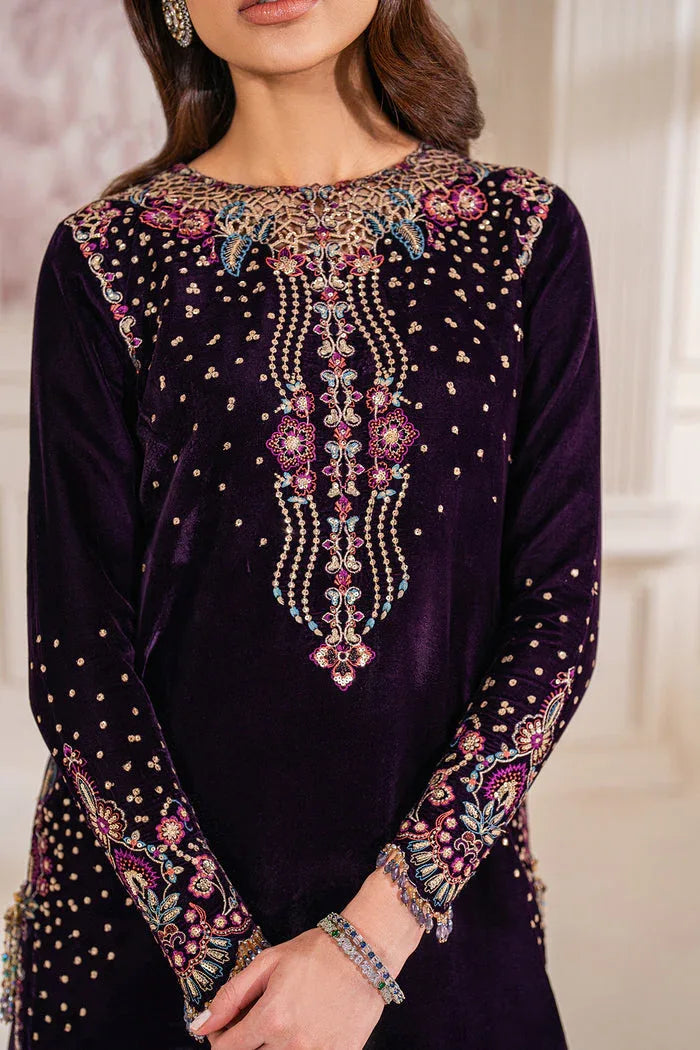Baroque | Velvet 25 | UF-748 - Rang-e-Khaas