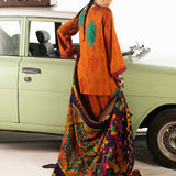 Zainab Chottani | Winter Shawl 25 | Suniva - D3