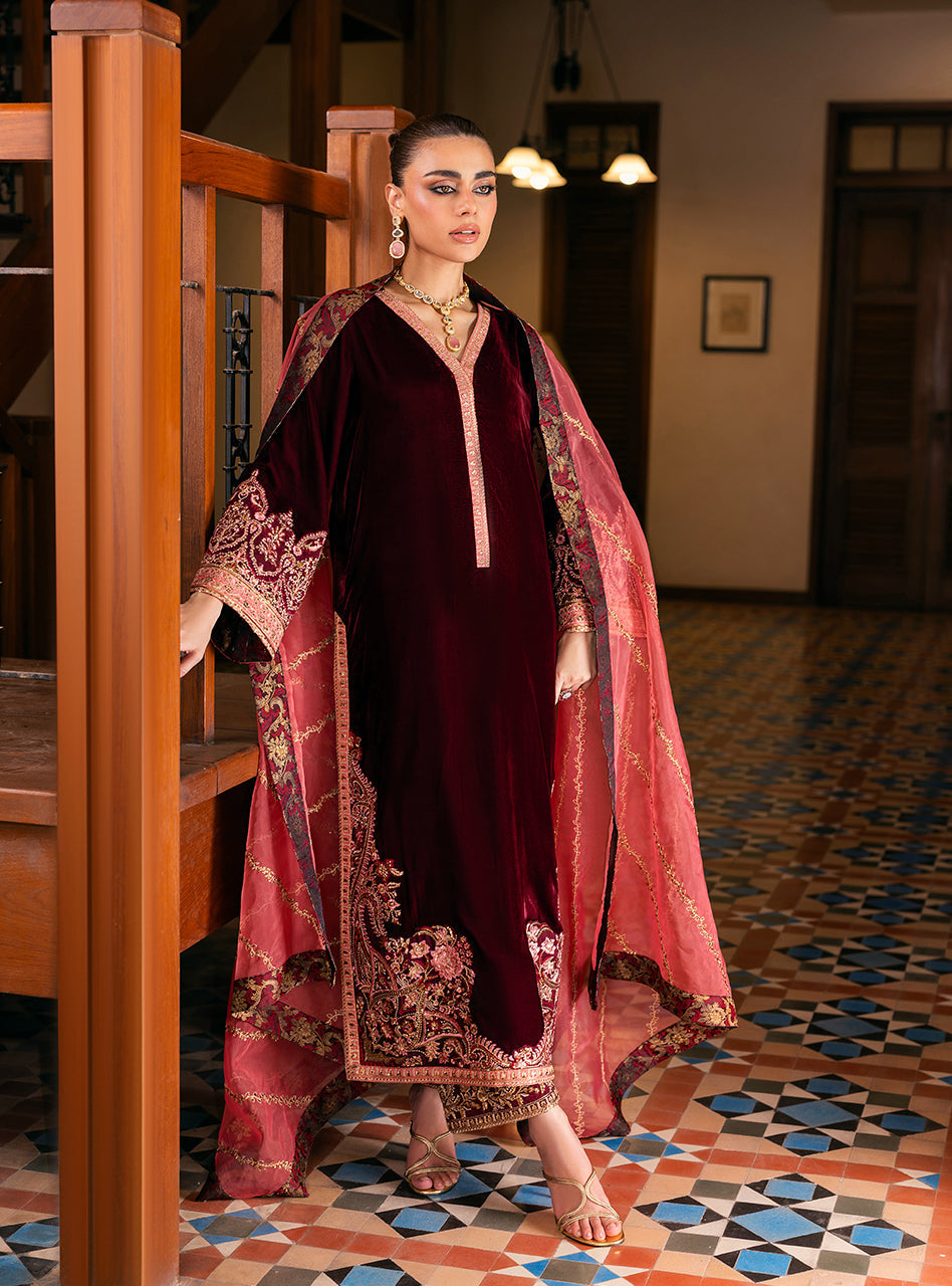Zainab Chottani | Velvet 25 | Aima - Rang-e-Khaas