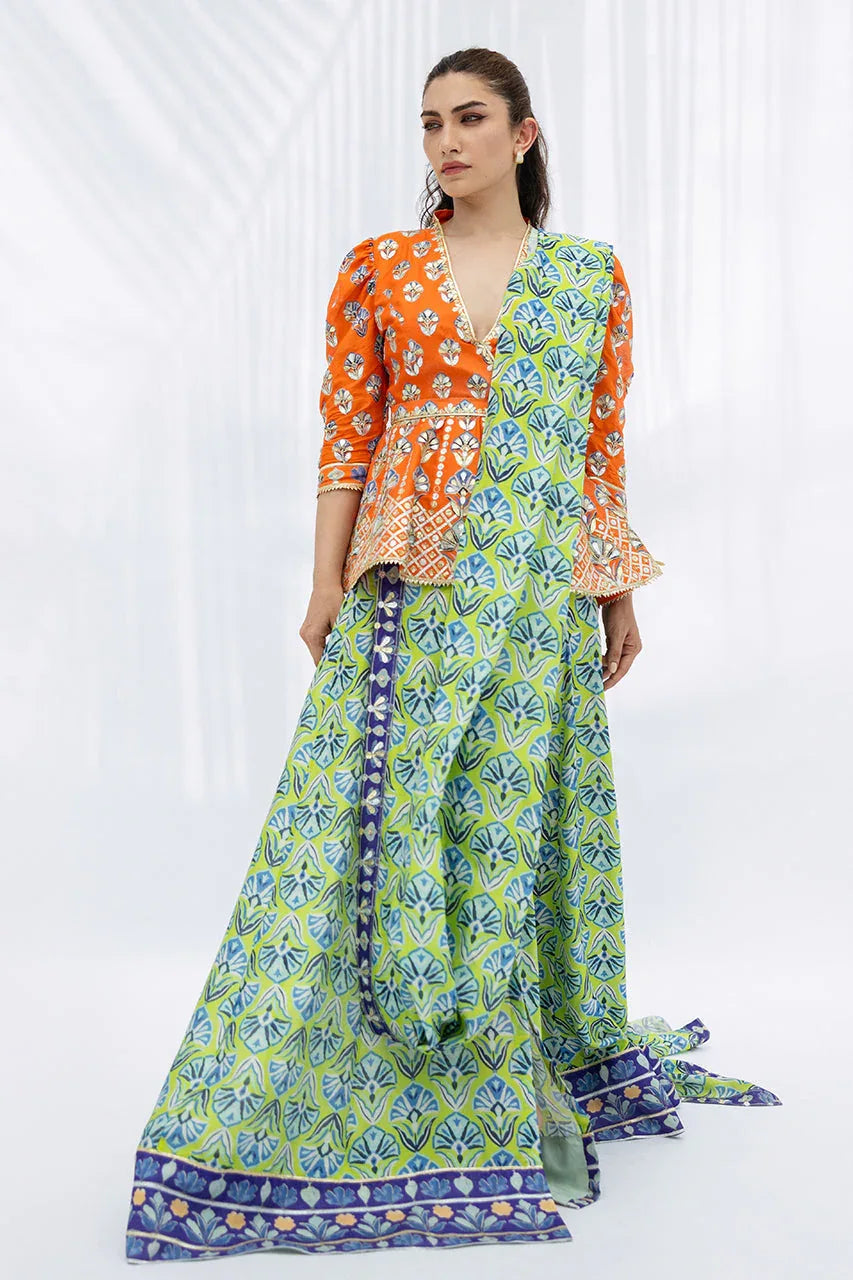 Sania Maskatiya | Fall Festive Glimmer | Rue - Rang-e-Khaas