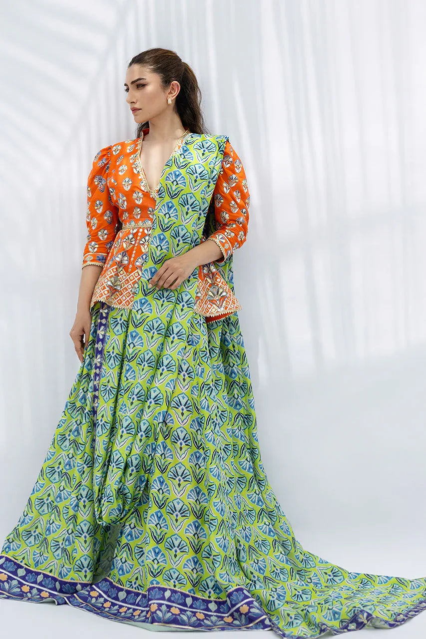 Sania Maskatiya | Fall Festive Glimmer | Rue - Rang-e-Khaas